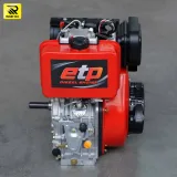 เครื่องยนต์ดีเซลอเนกประสงค์ ETP ขนาด 11 แรงม้า (11HP) สีแดง - รูปที่ 4