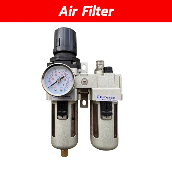 ชุดกรองลมดักน้ำและจ่ายน้ำมัน (Air Filter Regulator & Lubricator Unit) รุ่น AW3000-03 / AL3000-03 ขนาด 15 มม.