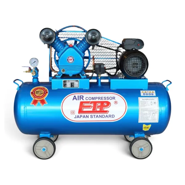 รูปภาพสินค้า ปั๊มลมสายพาน ETP ขนาด 100 ลิตร มอเตอร์ 3HP รุ่น EVA-65 (ไฟ 220V)