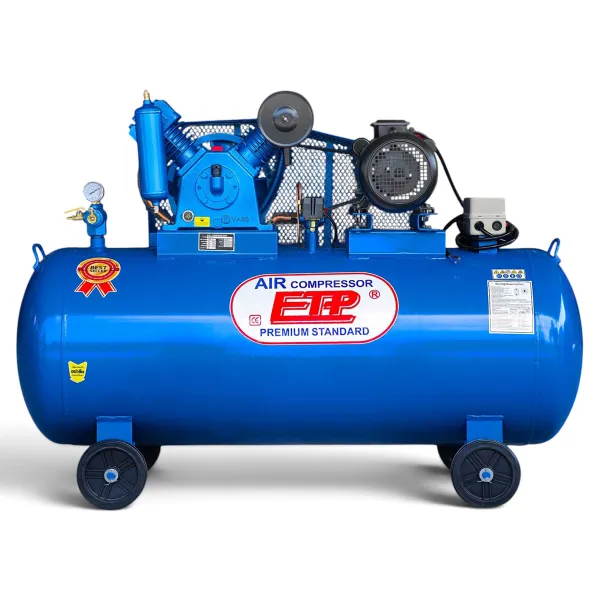 ปั๊มลมสายพาน ETP ขนาด 380 ลิตร มอเตอร์ 5.5HP รุ่น EVA-80 (12Bar)